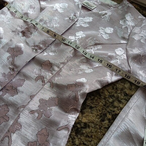 Vintage Royal Fashion USA Top And Skirt Womens Gala Dress Rare Est 1970-80s - Picture 10 of 15